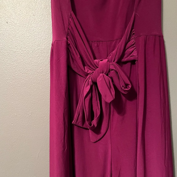 NWOT Love Squared Sz 2X Fuschia 3/4 Length Jumpsuit! - Picture 7 of 7